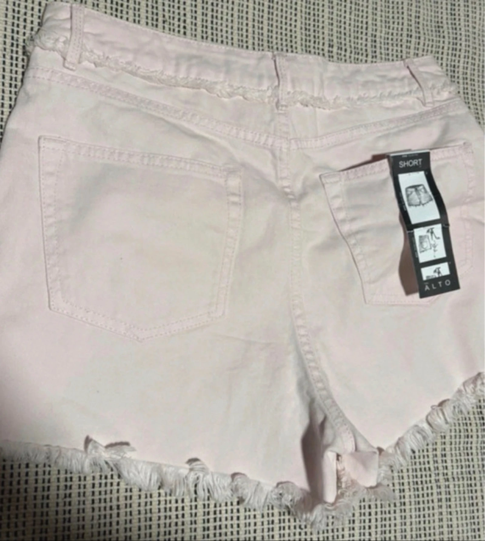 Short denim rosa palo Easy Wear nuevo con etiqueta talla 40 – photo 2